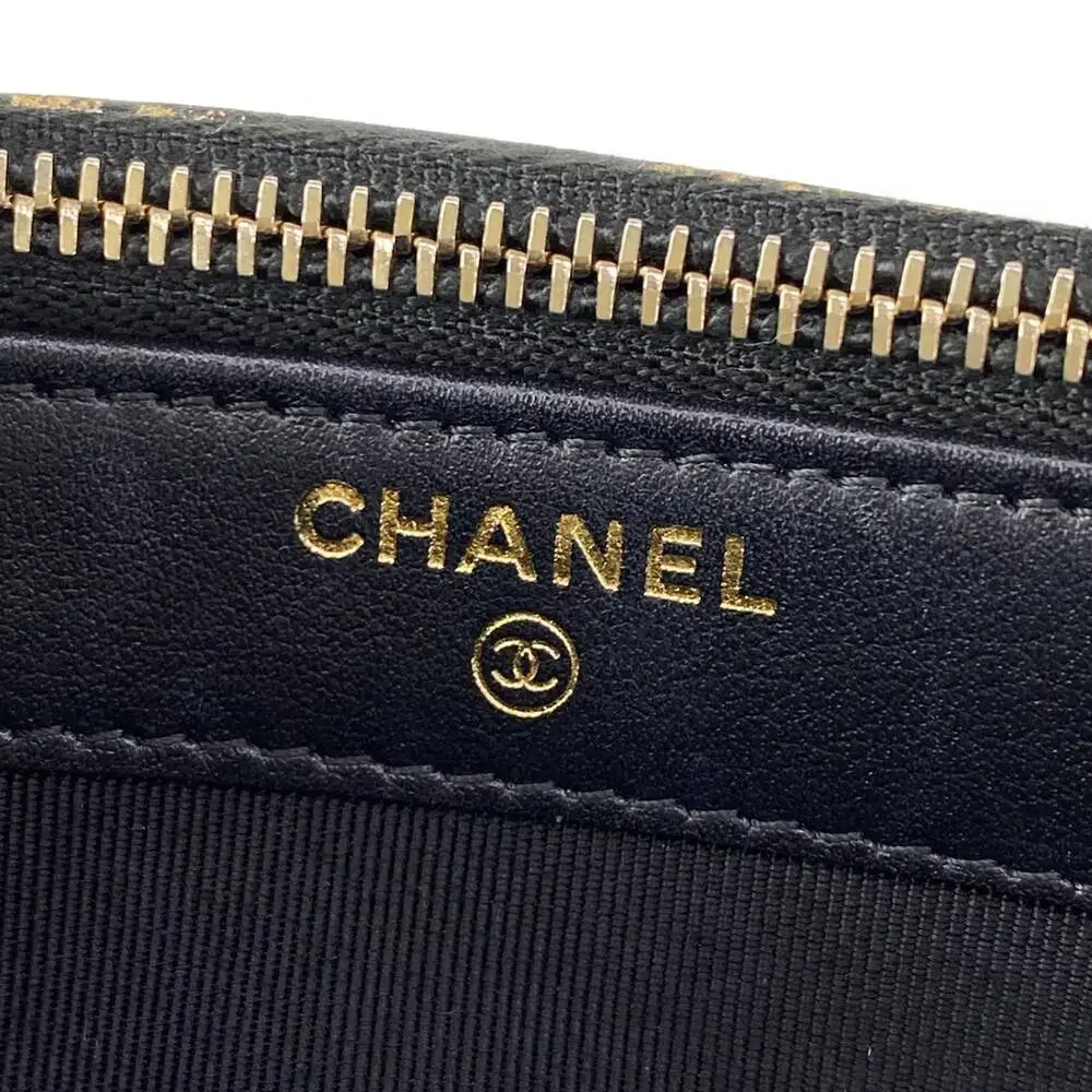 Chanel 2.55 Other Style Wallet A70953 Black Gold